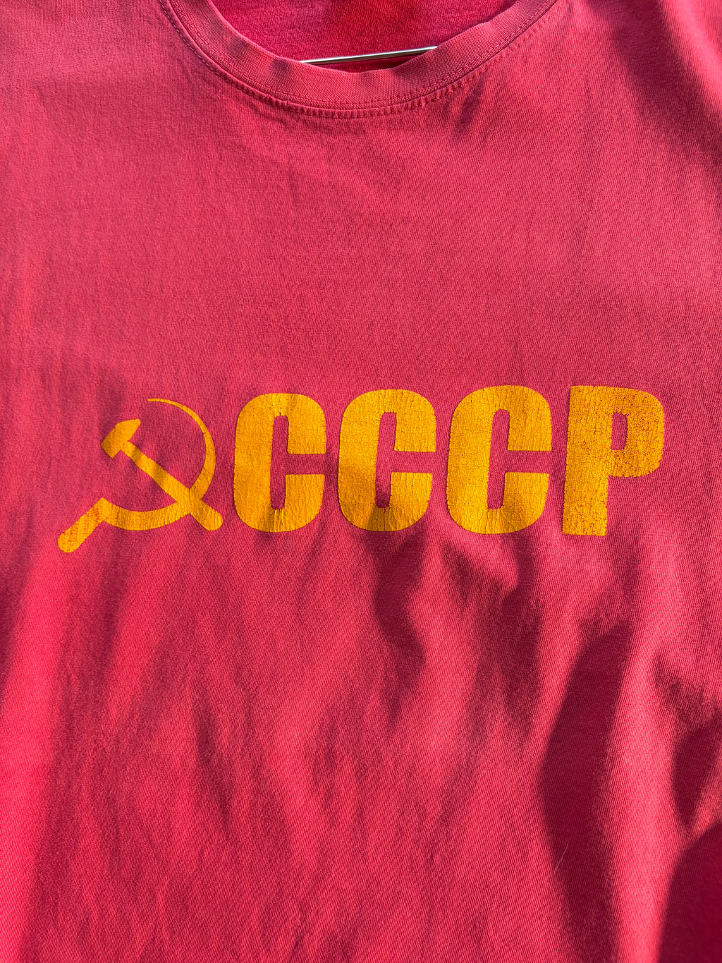 Vintage Faded CCCP Shirt Size S/M