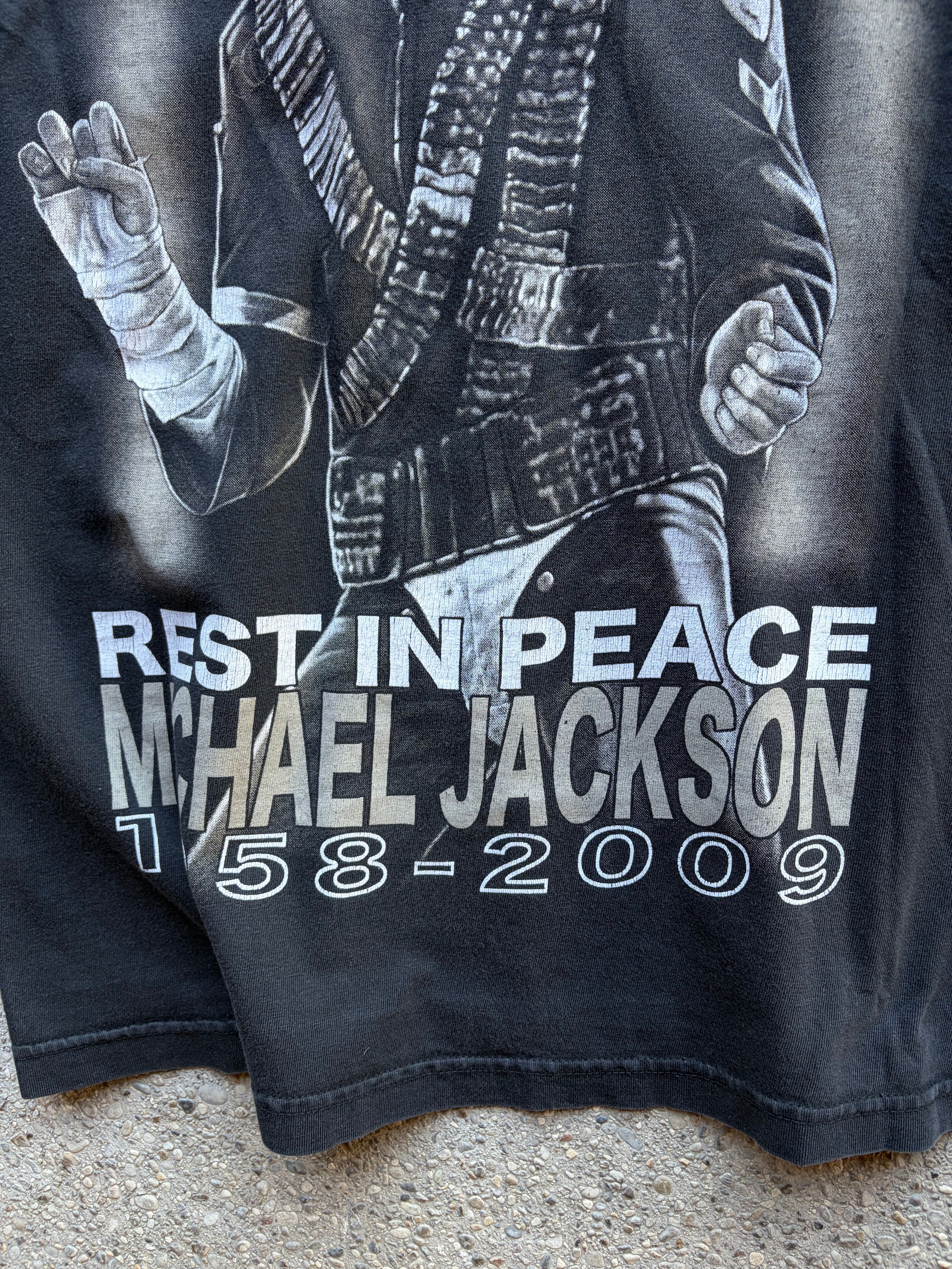 Vintage Michael Jackson T Shirt Size S/M