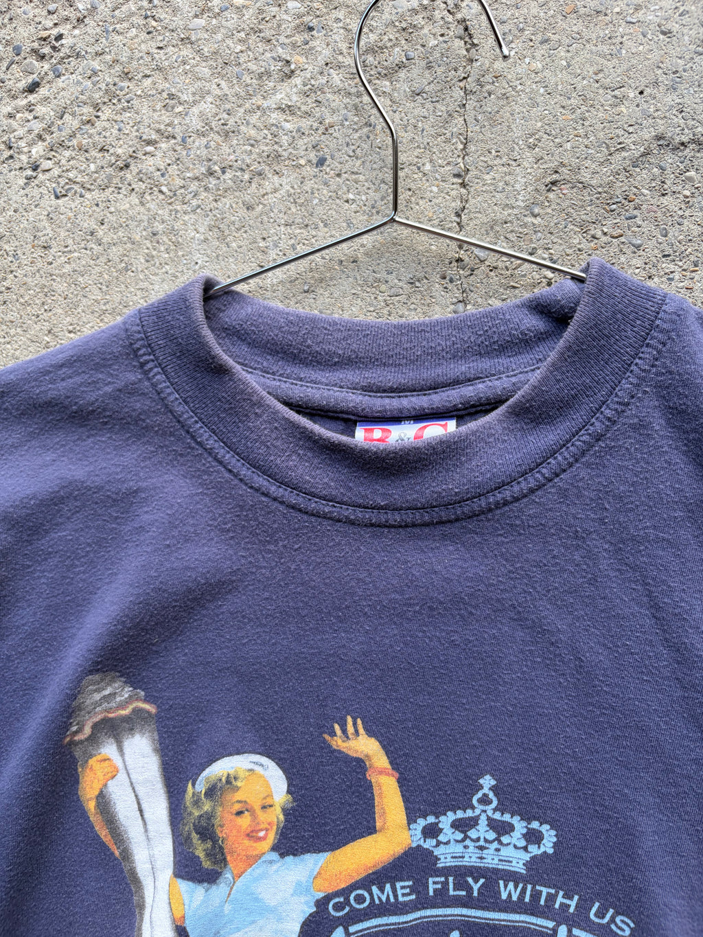 Vintage Funny faded Vintage Amsterdam T Shirt Size S/M
