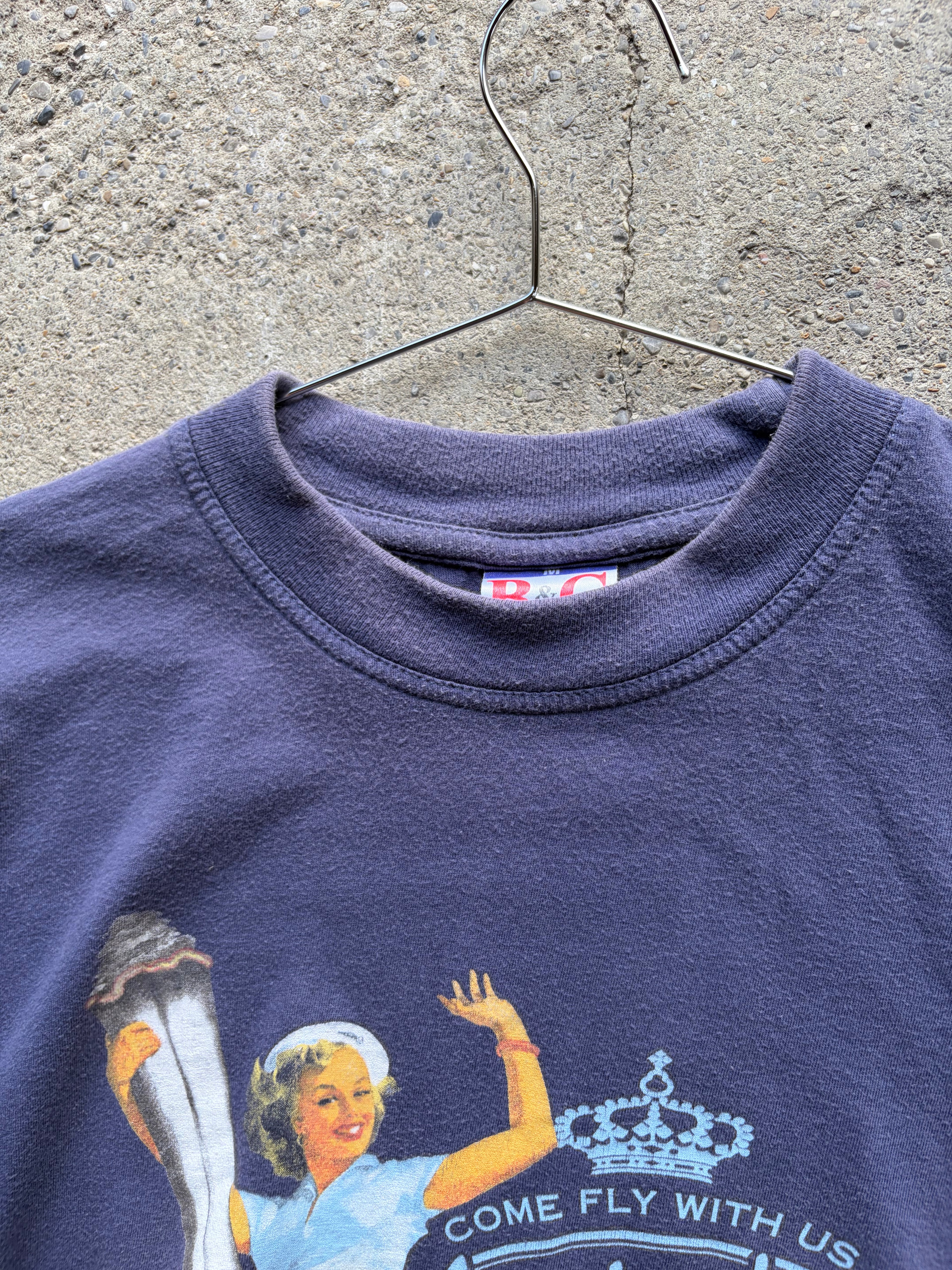 Vintage Funny faded Vintage Amsterdam T Shirt Size S/M