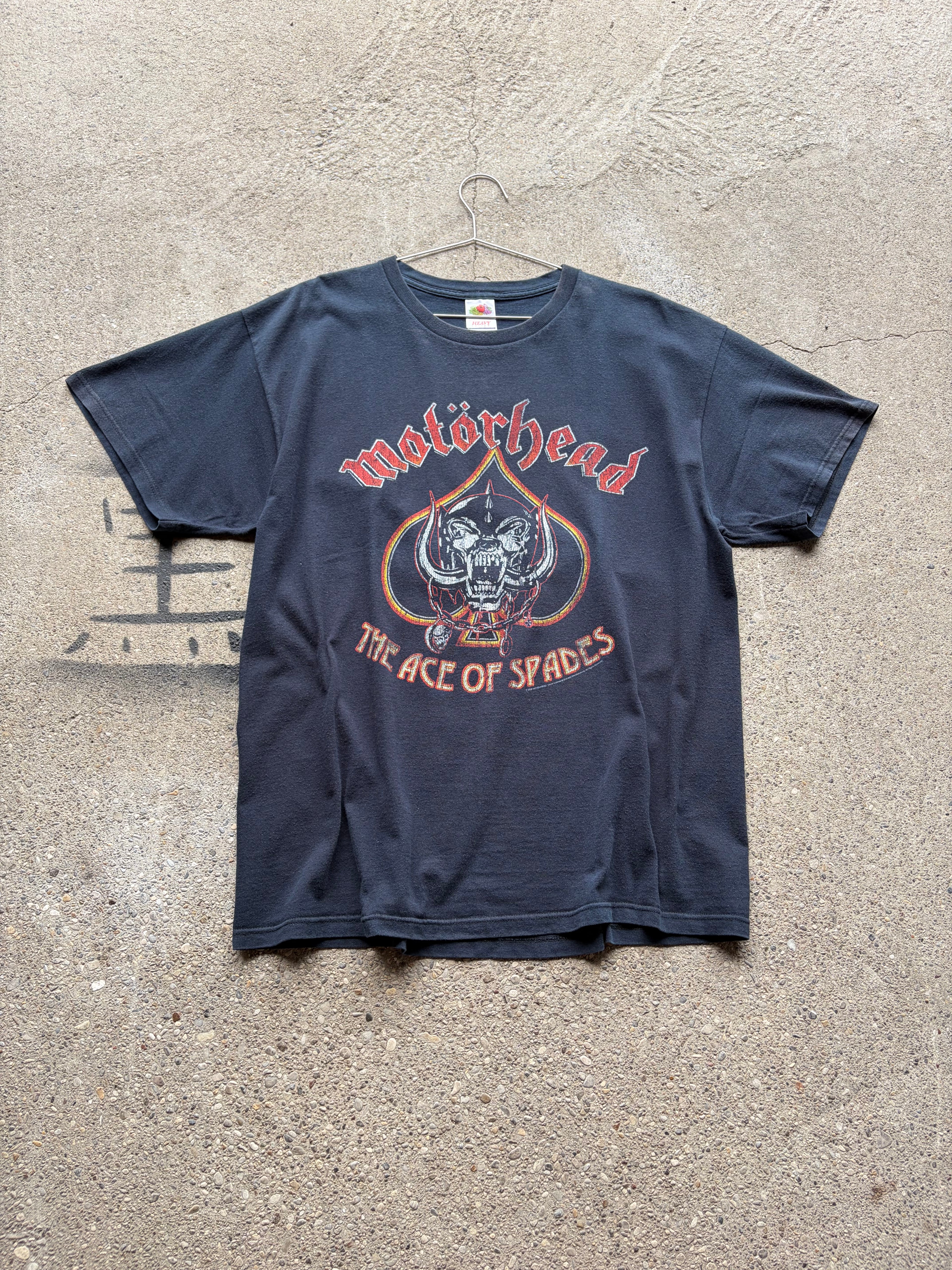 Vintage Faded motorhead Band Shirt Size L/XL