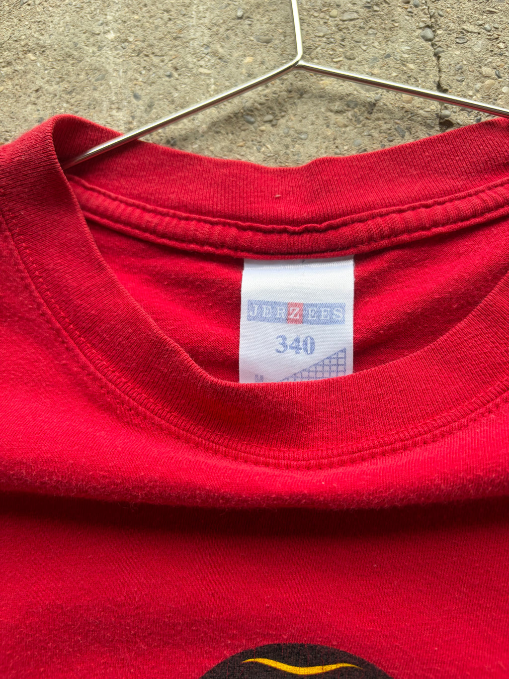 Vintage faded At the Drive in Band Shirt Size S/M