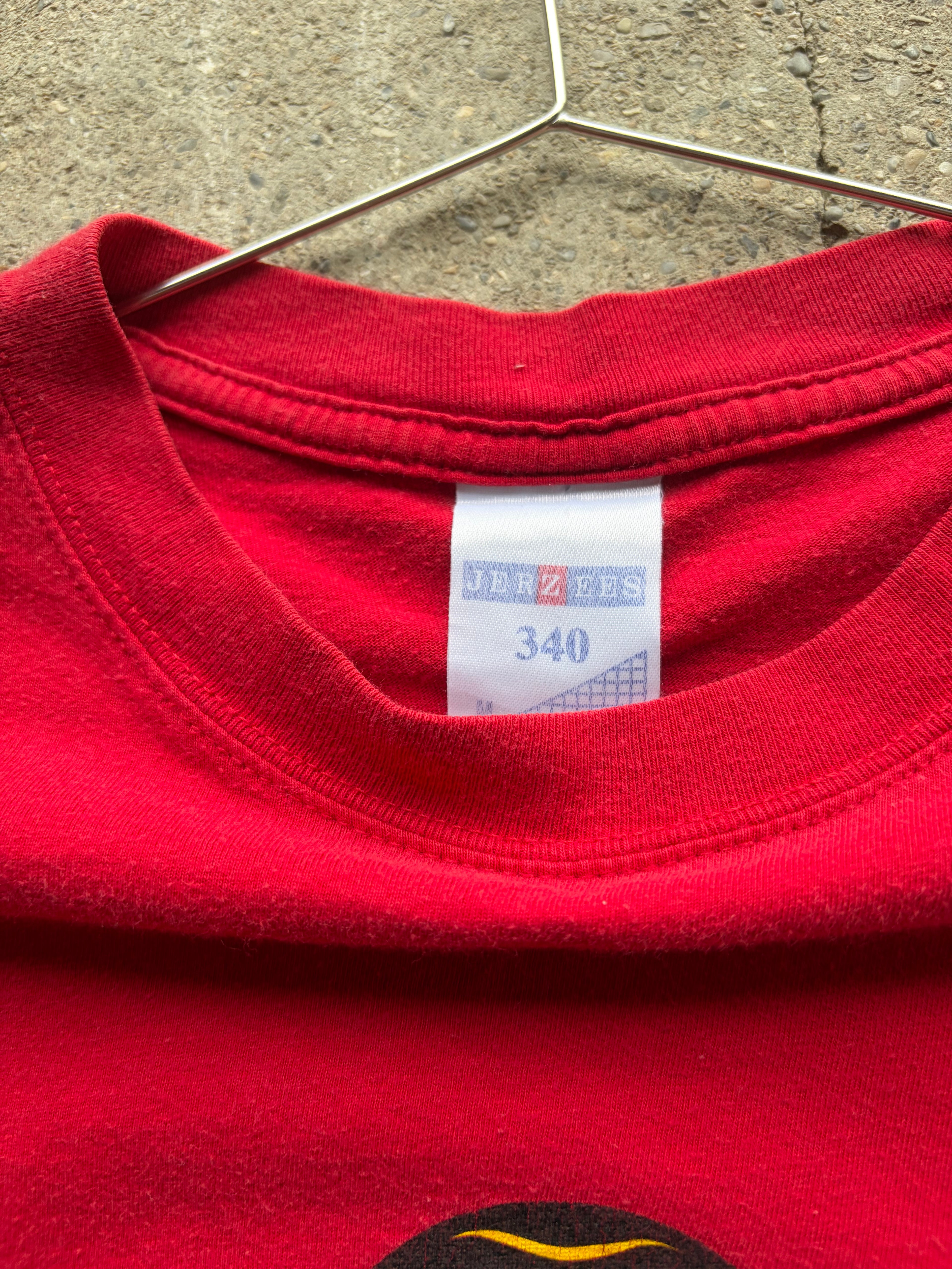 Vintage faded At the Drive in Band Shirt Size S/M