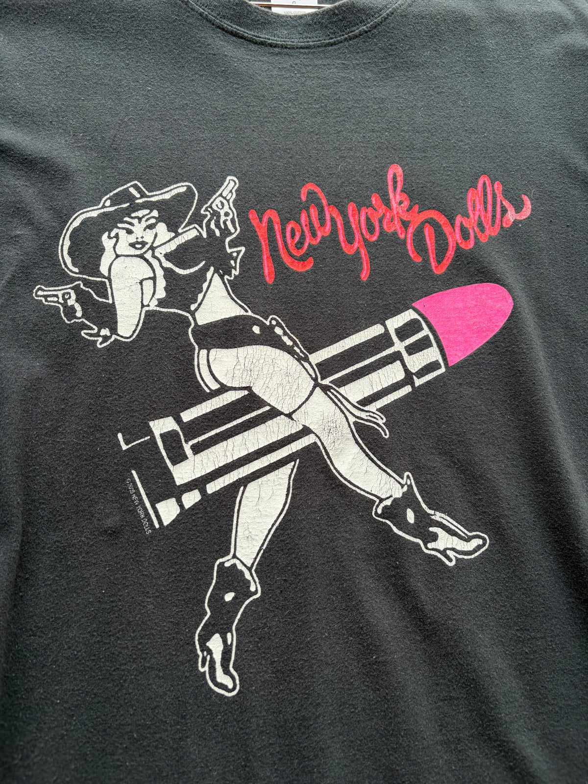 Vintage 2005 New York dolls Band Shirt Size S/M
