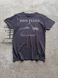 Vintage trashed faded Early 00s Pink Floyd Band Shirt Size S/M