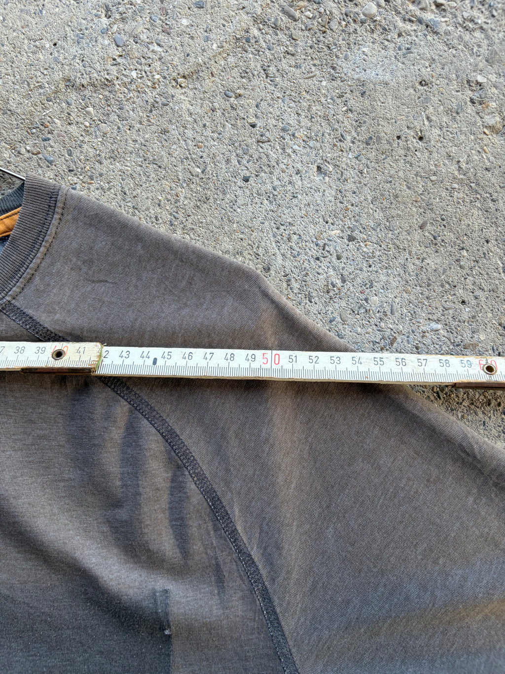 Faded carhartt ghost Pocket Shirt Size L