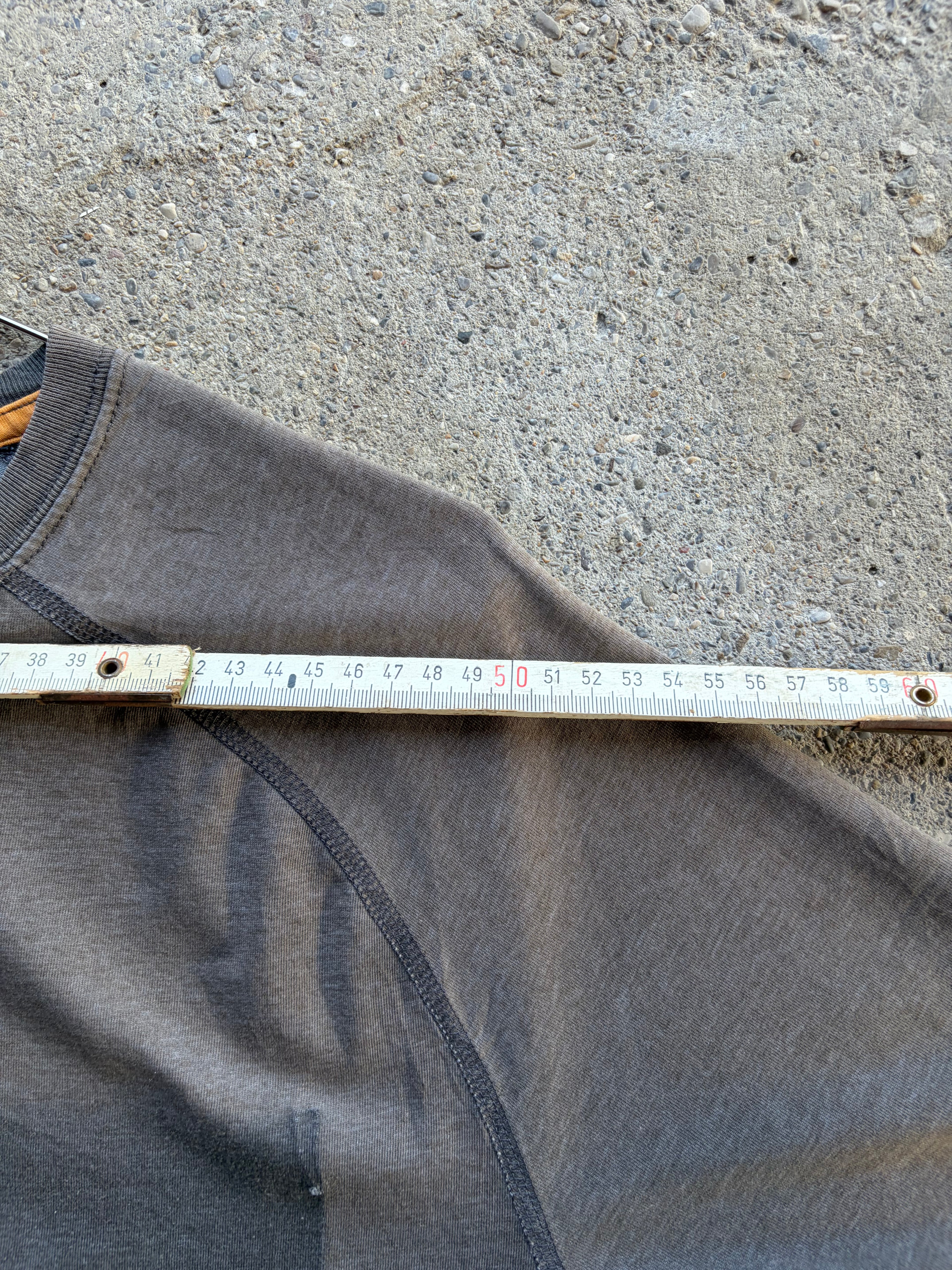 Faded carhartt ghost Pocket Shirt Size L