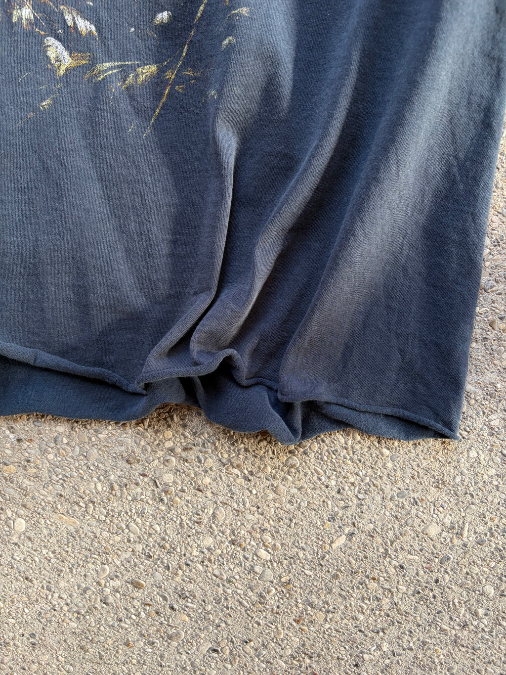 Vintage Faded Trashed cutted Shirt Size S-XL