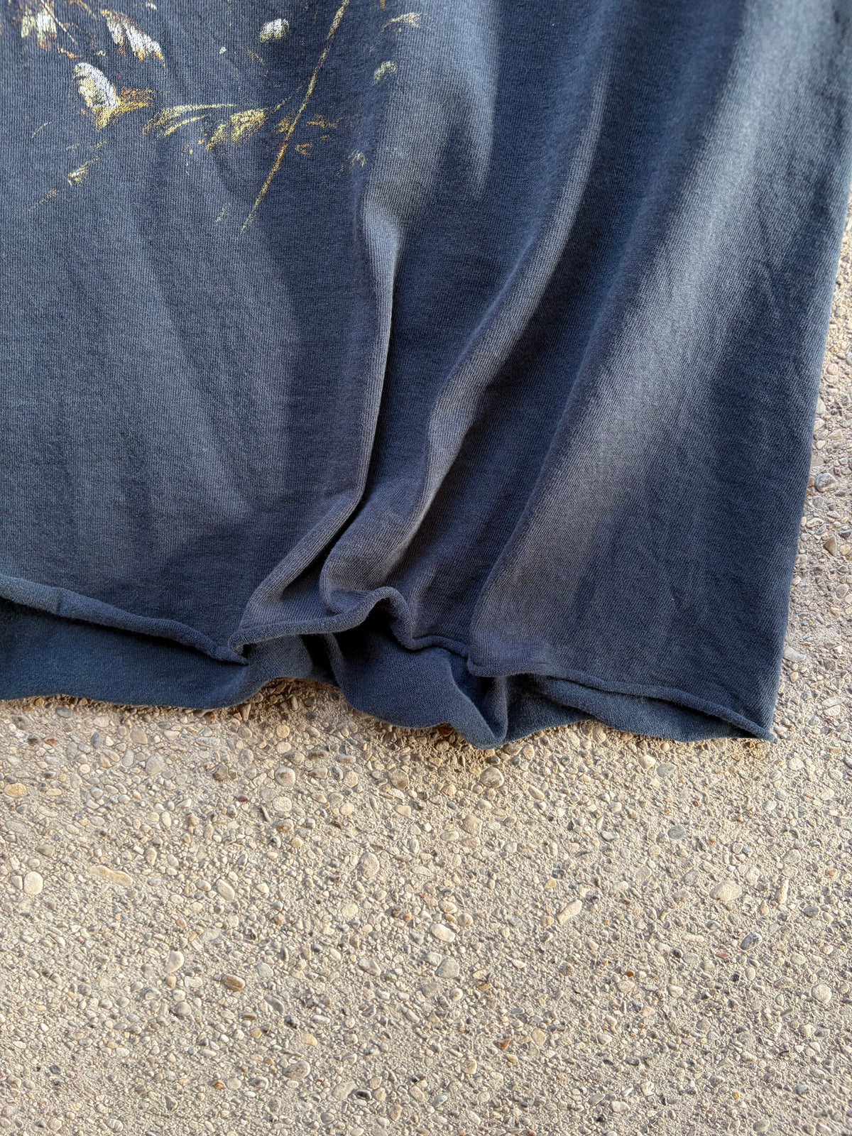 Vintage Faded Trashed cutted Shirt Size S-XL