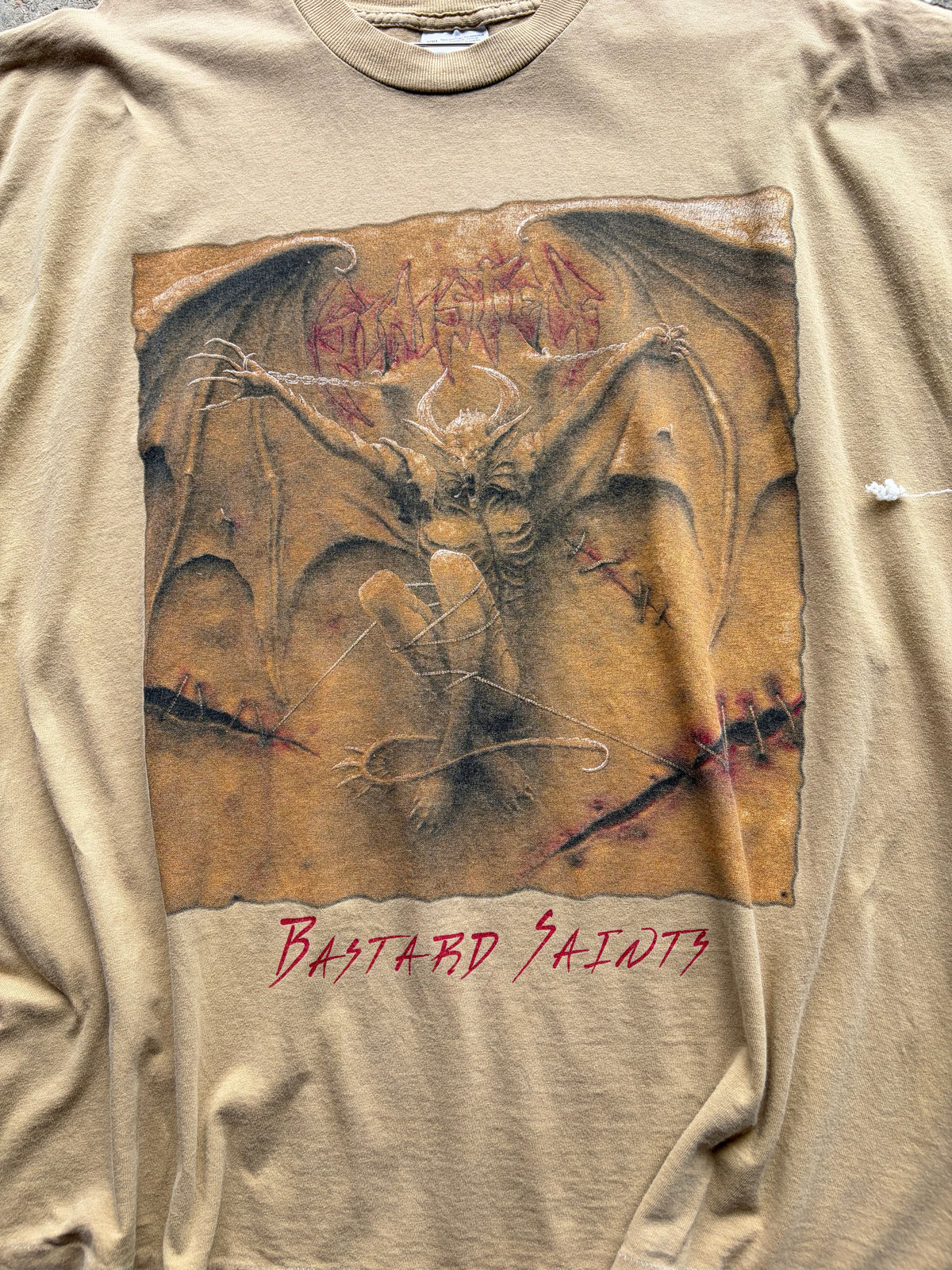 Vintage 1996 faded Single Stitch bastard Saints Size XL